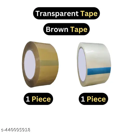 Brown & White Packaging Tape – Industrial-Grade Adhesive Tapes for Secure, Professional Packaging